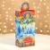 New Year. Gift box New Year's surprise "Christmas in the Winter Forest" 11 x 6 x 21 cm.