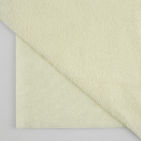 Flice flap, one -sided, 50 × 50 cm, 190 g/m, Milk color №5D-1