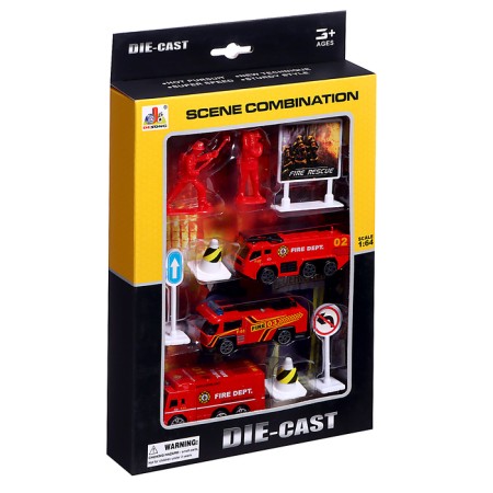 Game set "Special Technics", with 3 machines and accessories, color mix-14