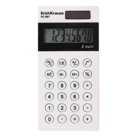 Pocket Pocket 8-Drinks Erichkrause PC-987 Classic, White