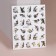 Nail stickers "Eide dayshail", black/yellow color