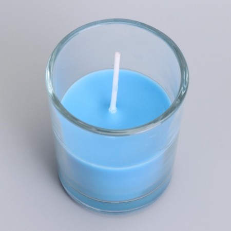 Aromatic candle in glass 5x6cm, ocean-3