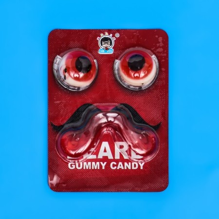 Chewing marmalade "mustache", 16 g