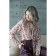 Blouse with a tie, size 48