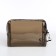 Cosmetic bag with lightning, black/transparent color