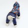 Dogs for dogs on a fur lining with a hood, size XL (DS 35, Osh 36, OG 48 cm)