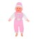 Soft toy "doll", pink suit, laughs