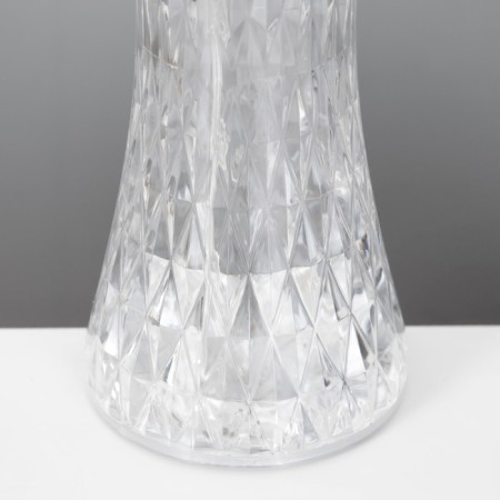 Table lamp with PDD "Crystal" LED 16 colors RGB touch 8x8x19 cm Risalux-10