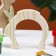 Barrot for creativity "horseshoe", small, 8 x 8 x 1.2 cm, pine