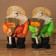 Amulet - brownie "Ivanovich with a broom", h = 40 cm, mix