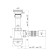 Siphon for washing "Ani Plast" C0110, 1 1/2 "x 40 mm, with a corrugated pipe 40 x 50 mm