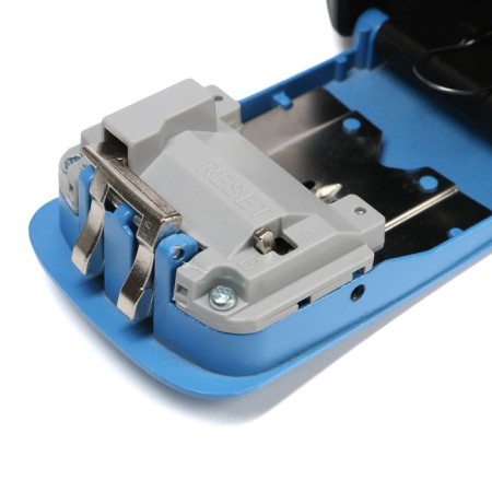 Key with a code lock, size 12x9.6x4 cm, blue color-10