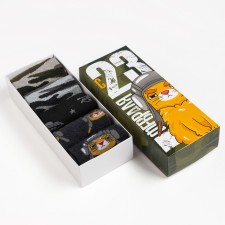 A set of men's socks on February 23 KAFTAN 