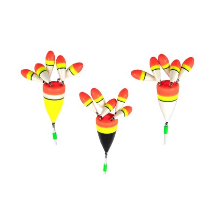 Winter Yaman Flower "Flower 5", Balsa, 4 g, color mix. 3 pcs.