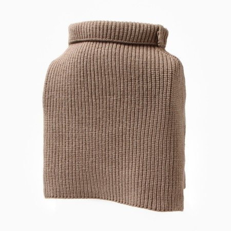 Female Minaku scarf, sandy color, One size-4