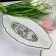 Oval Lenardi dish "Gloria", size 27x13 cm