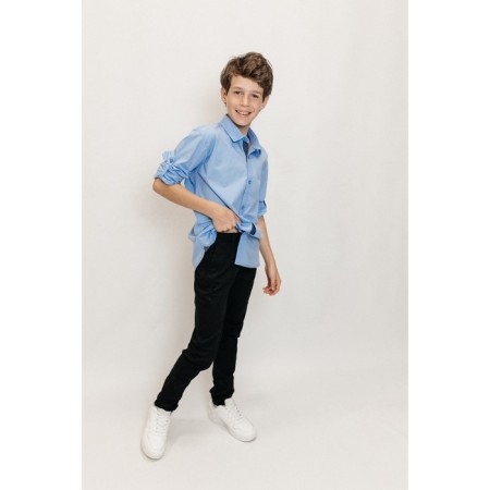 Surchachka upper for ISEE boys, height 146-152 cm, blue color-9