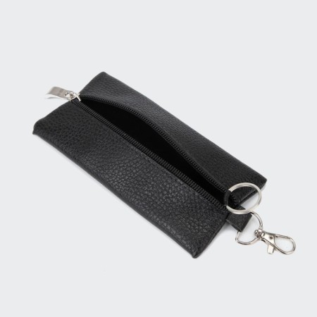 Lightning Keyhum, length 15 cm, ring, carbine, black color-1