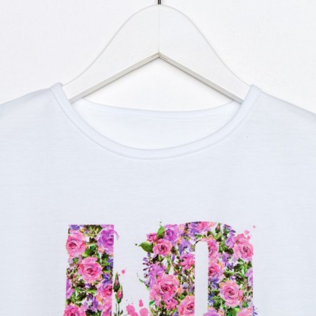 Kit for girls, white/pink color, height 140-6