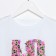 Kit for girls, white/pink color, height 140