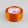 Satin tape, 40 mm × 23 ± 1 m, tangerine color №164