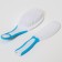 A childcare kit, 6 items: a children's comb, a brush, a knife with a cover, safe scissors with a cap, for a boy