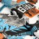 Glossy packaging paper "Football", 70 x 100 cm