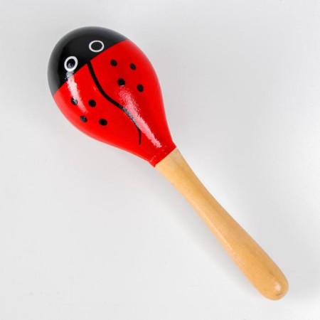 Wooden toy "Marakas", in assorted., 19 cm, mix