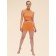 Female T -shirt, size 44, orange color