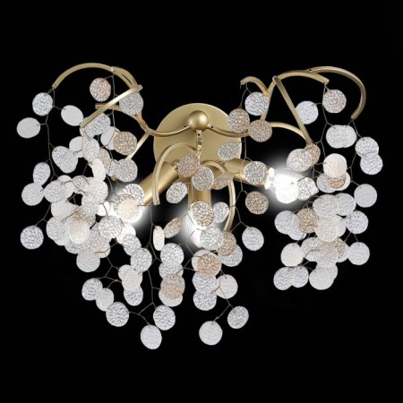 Sconces st. SL1650.301.03. Ravello. 3x5 watts, G9, 4000k, 45x45 cm, brass color-1