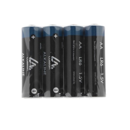 Alkalin battery (alkaline) Luazon, AA, LR6, Spike, 4 pcs-2