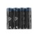 Alkalin battery (alkaline) Luazon, AA, LR6, Spike, 4 pcs