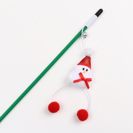 Domestica-pound for cats with a bell "Snowman", 40 cm-1