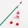 Domestica-pound for cats with a bell "Snowman", 40 cm
