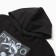 Children's hoodie Minaku: Exclusive Print, Black color, height 122 cm