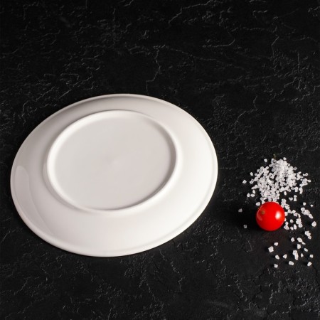 Plate porcelain dining shares White Label, d = 20 cm, white color-10