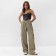 Women's pants mist size l, olive