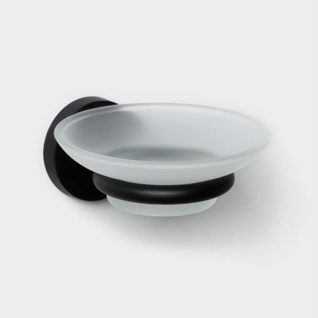 Soapwoman wall stall Stölz Loft Basic, black color