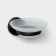 Soapwoman wall stall Stölz Loft Basic, black color