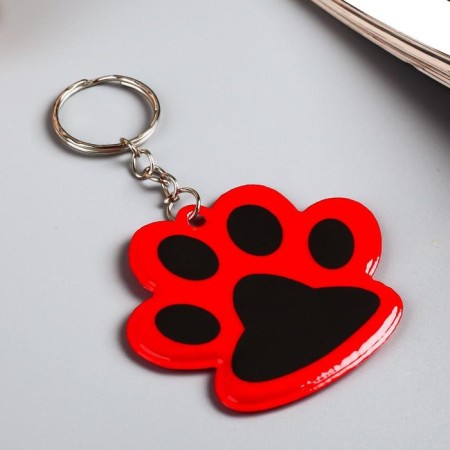 Browler plastic reflective "paw" mix 5.5x5 cm-1