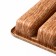 Tiles for cutlery "Woody", 36 × 29 × 5 cm, 5 departments