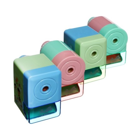 Mechanical sharpener with container "Travel", mix