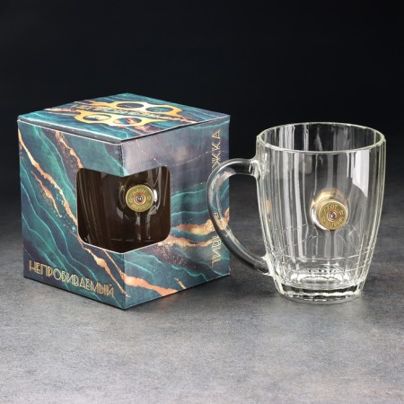 Beer mug "impenetrable", with a sleeve, 500 ml-4