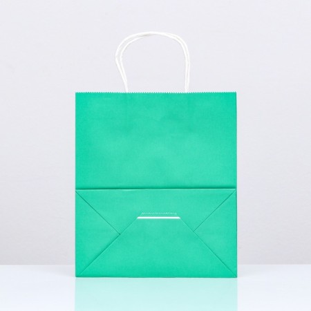 Crafts "Rainbow", Green, 22 x 12 x 25 cm, 150 g/m2, 1 pcs-1