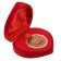 Medal in the velvet box "Happy 60 Years", Diam. 5 cm
