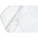 Coffee table lois marble white/oak Votan metal, black 80x80x46 cm