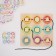 Developing game "Funny lace" 22.5 × 22.5 × 1 cm