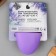 Group for hot Provence, silicone, 11 x 8.3 cm, purple color