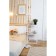 Shelving 2, 400x400x782, White Muar/Metropolitan Gray