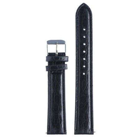 Solomon watch strap, 18 mm, eco-leather, L-19 cm, black-3